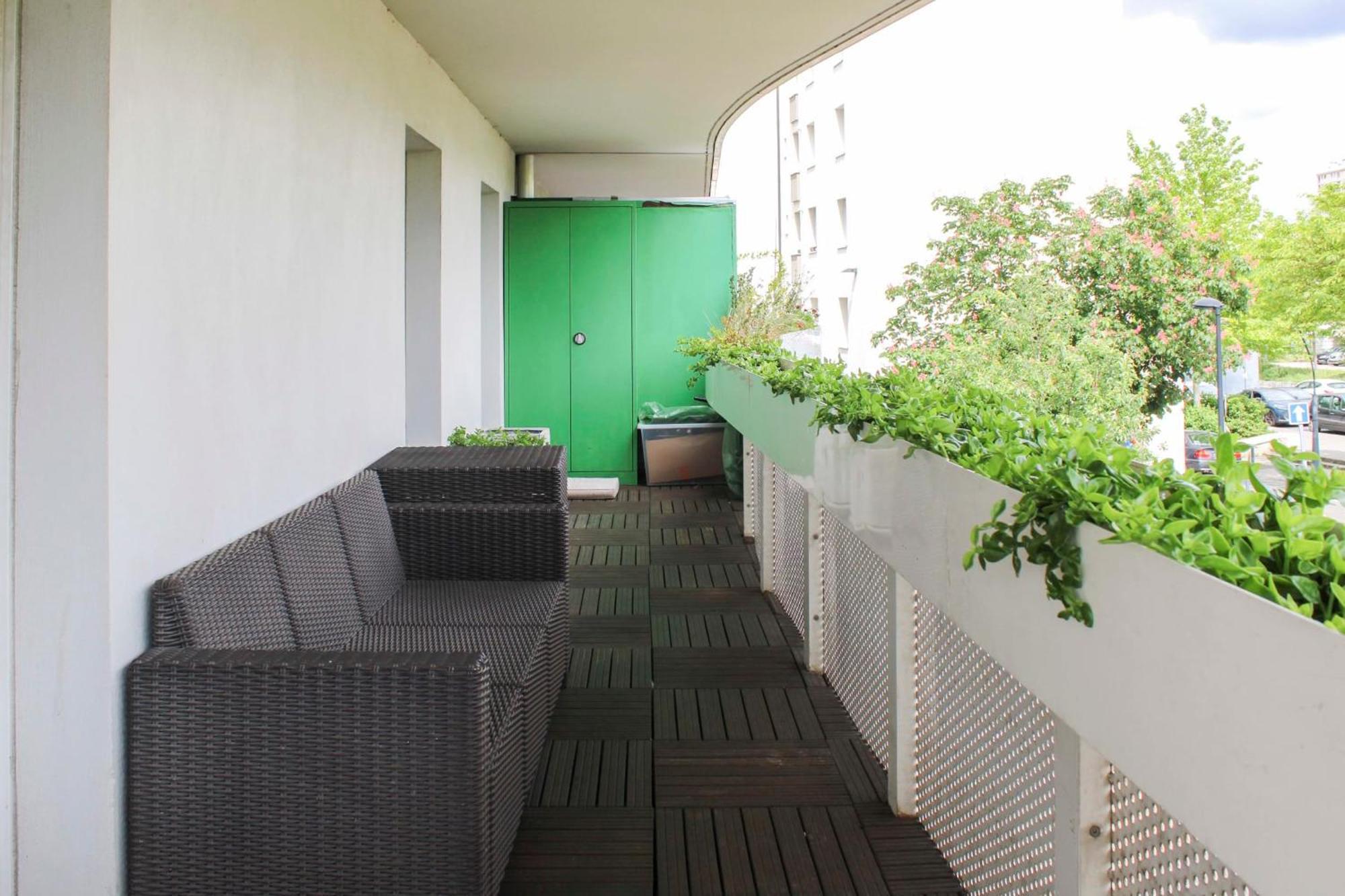 Spacious Apartment With Panoramic View Arcueil Luaran gambar